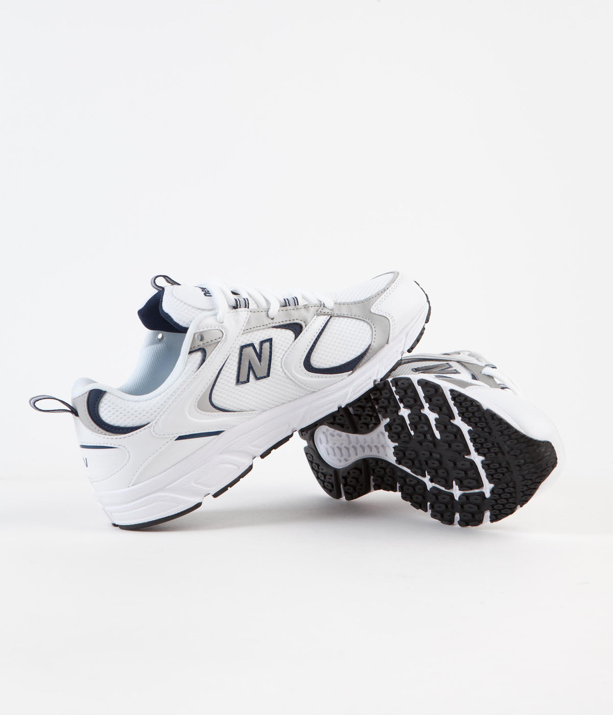 New Balance 408 Shoes - White / Grey 