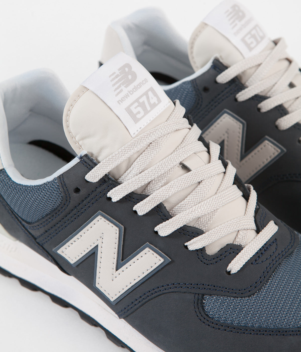 New Balance 574 Shoes - Outerspace / Sea Salt | Always in Colour