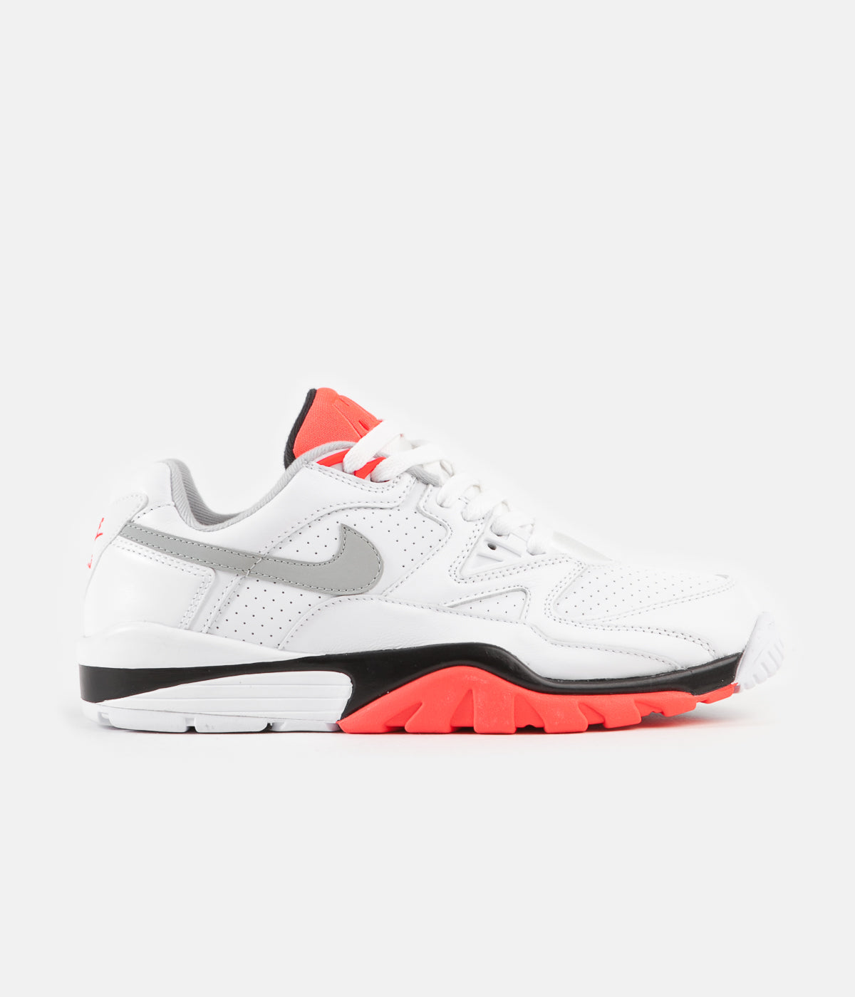 Nike Air Cross Trainer 3 Low Shoes - White / Lt Smoke Grey - Bright Cr ...