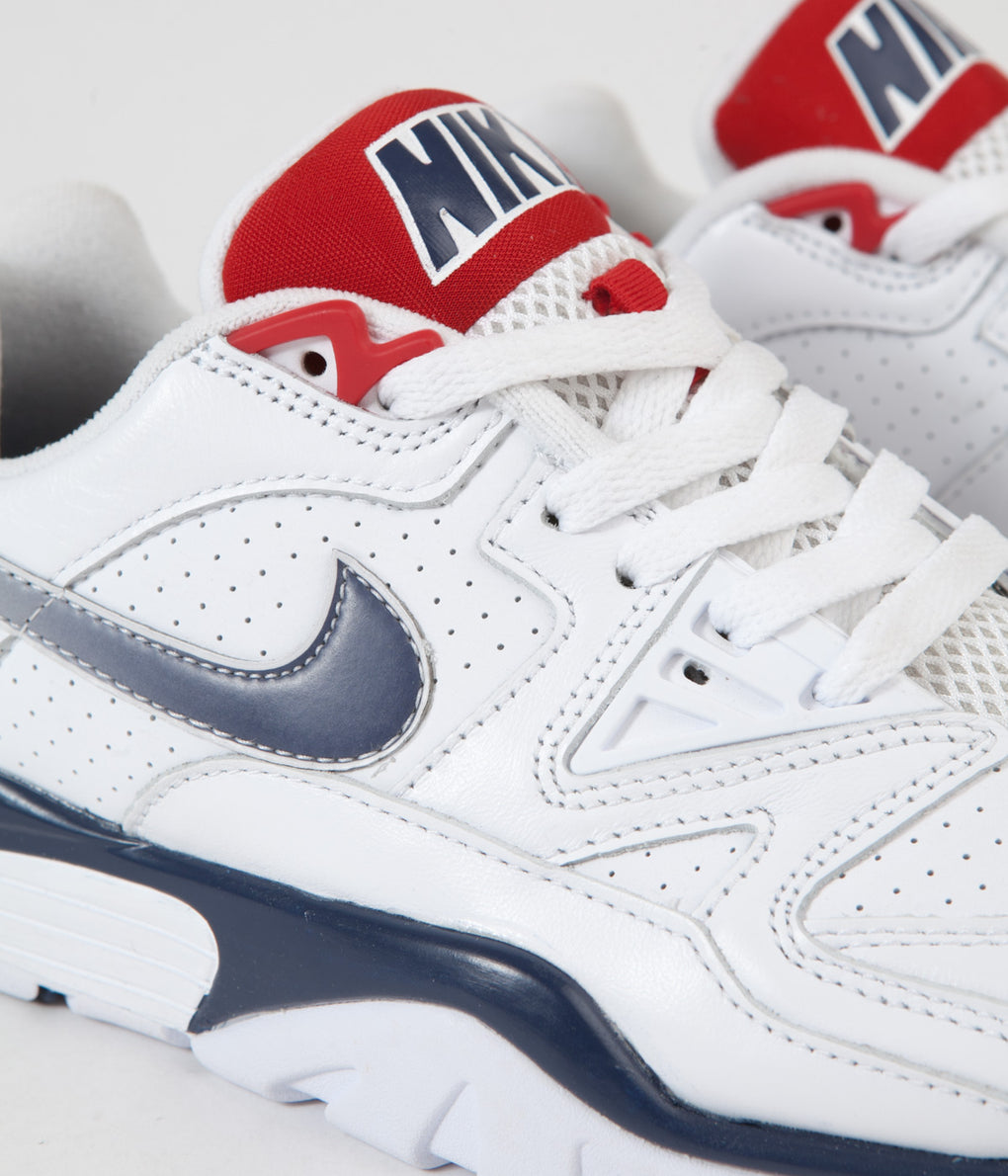 Nike Air Cross Trainer 3 Low Shoes - White / Midnight Navy - Midnight ...