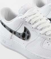 air force 1 lv8 trainers white midnight navy silver snake