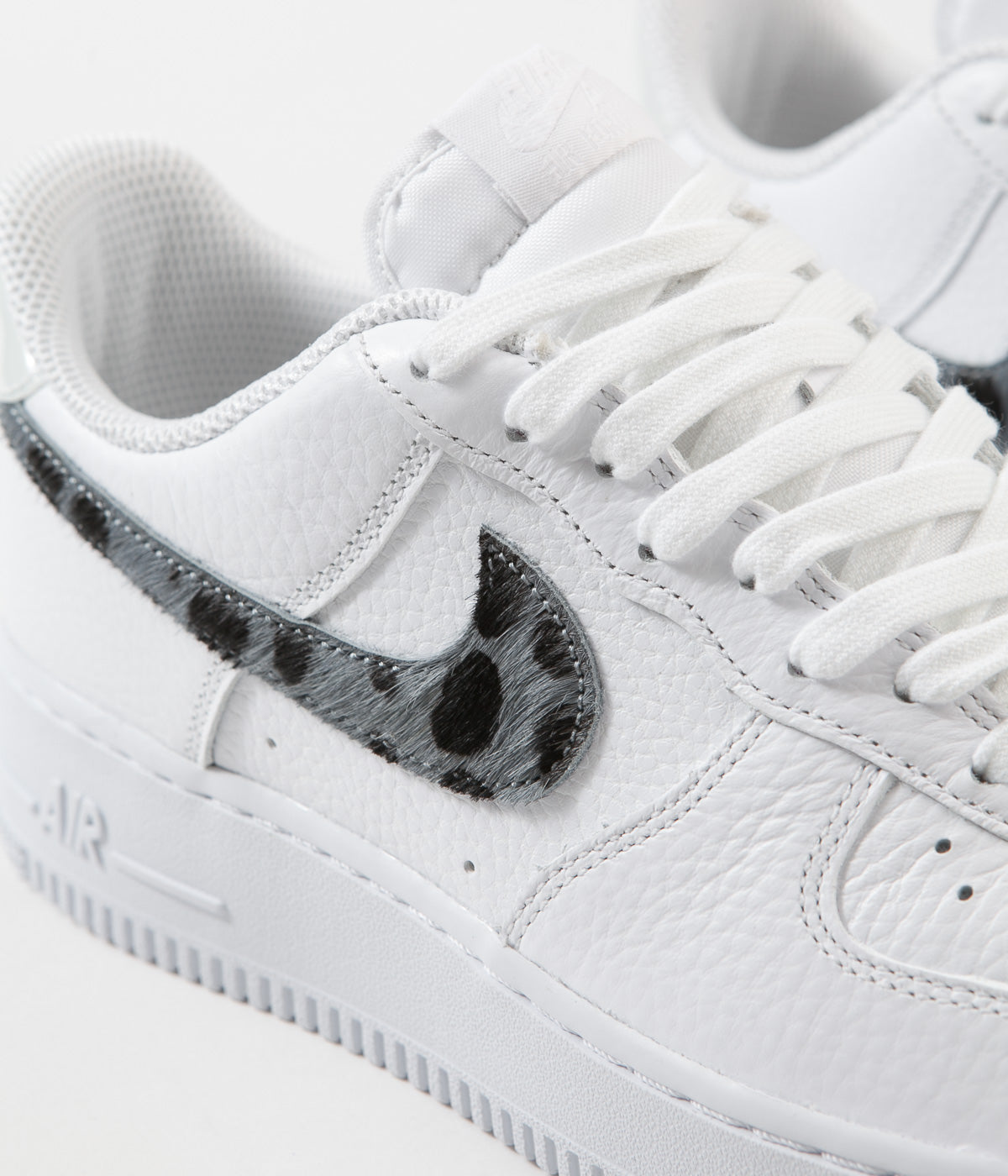 nike air force 1 white and black tick