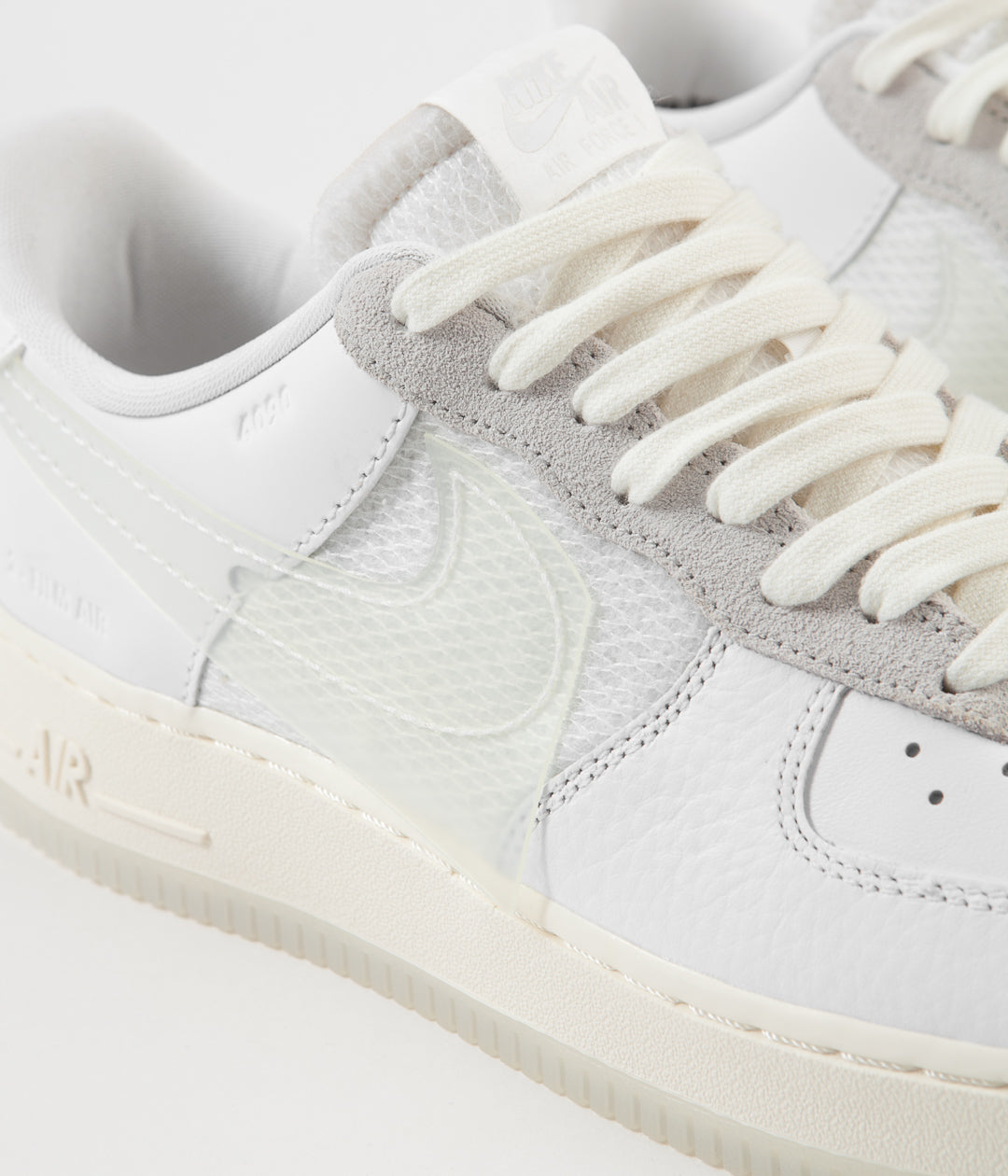 nike air force 1 transparent sole