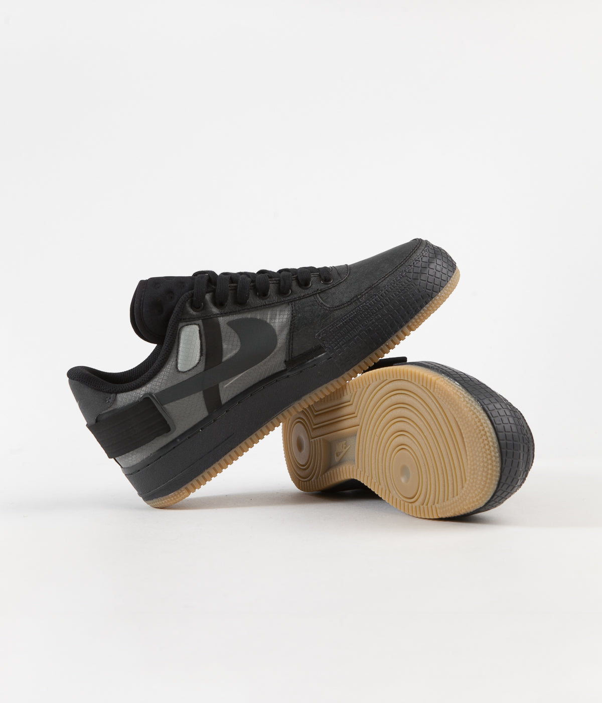 air force 1 type black gum