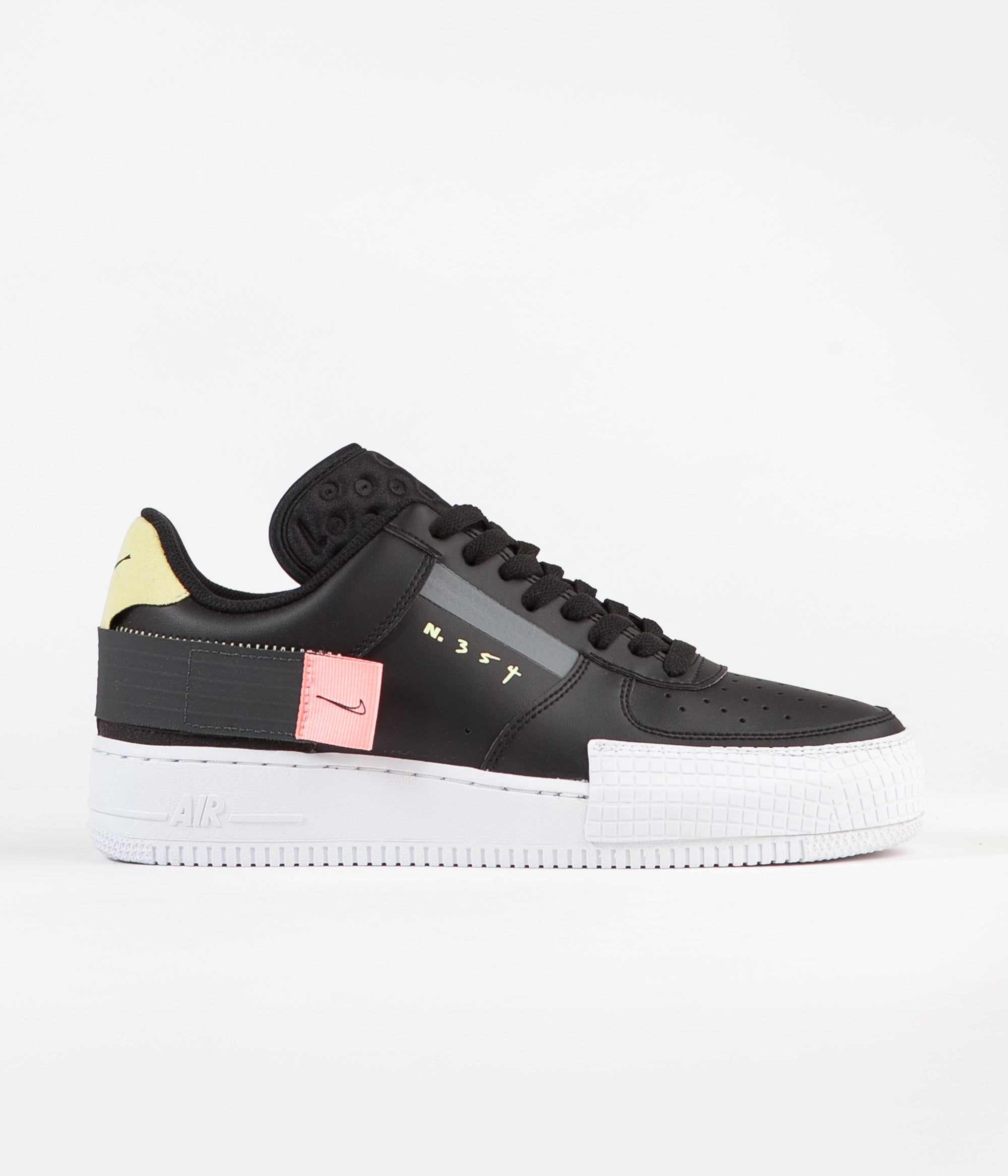 air force 1 type black anthracite zinnia pink