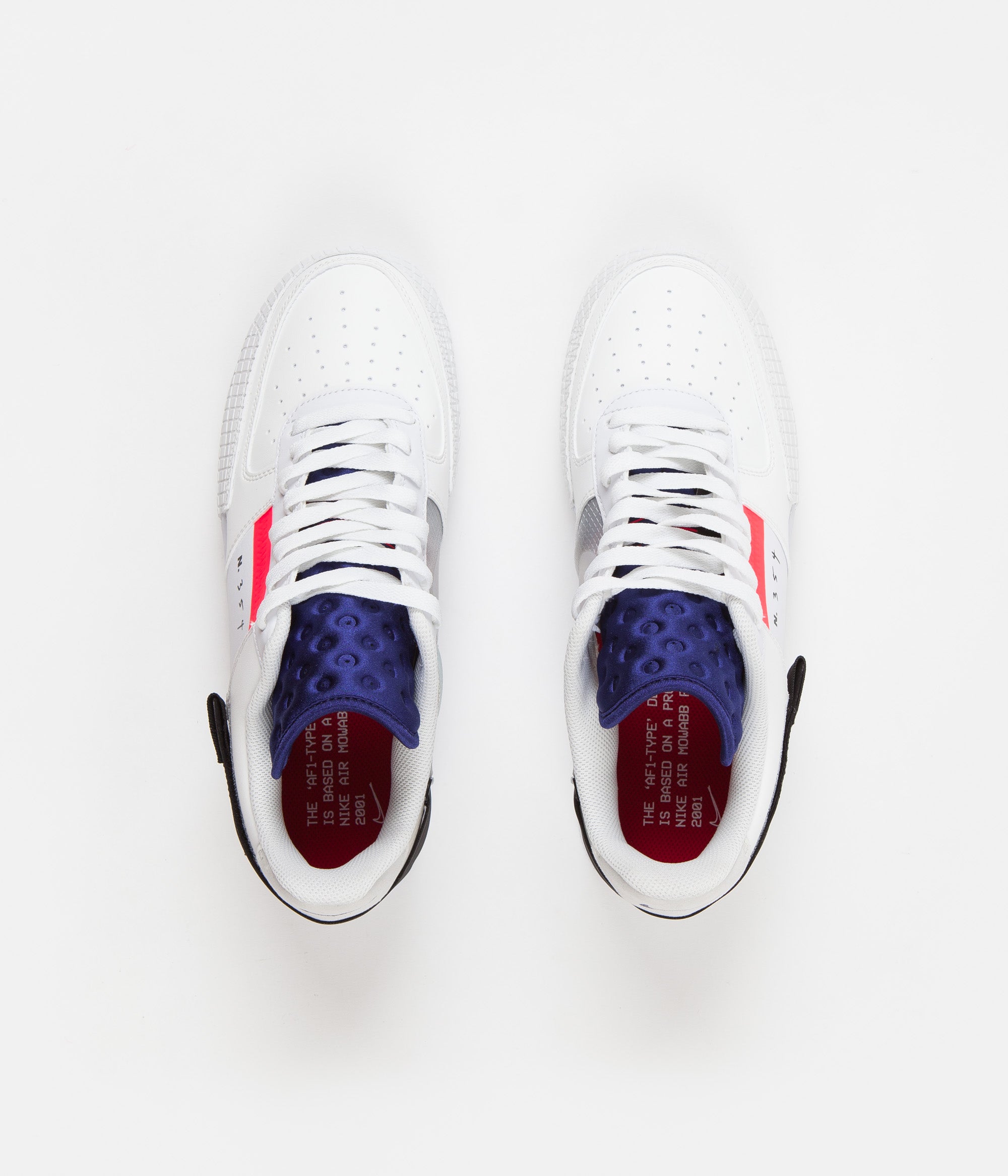 nike air force 1 summit white red orbit