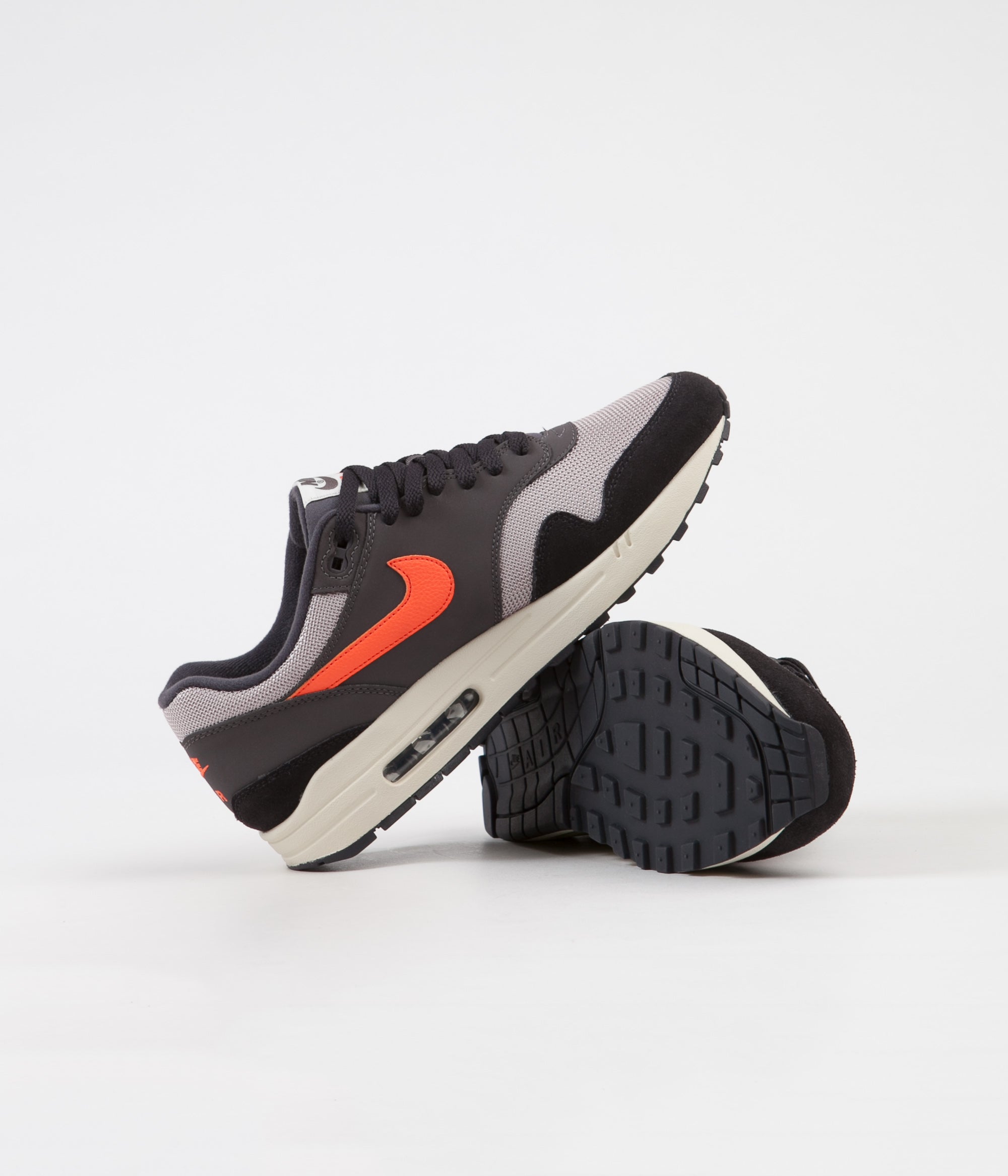 Nike Air Max 1 Shoes - Oil Grey / Wild 