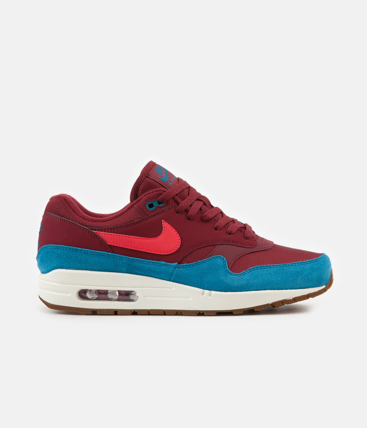 nike air max 1 team red green abyss