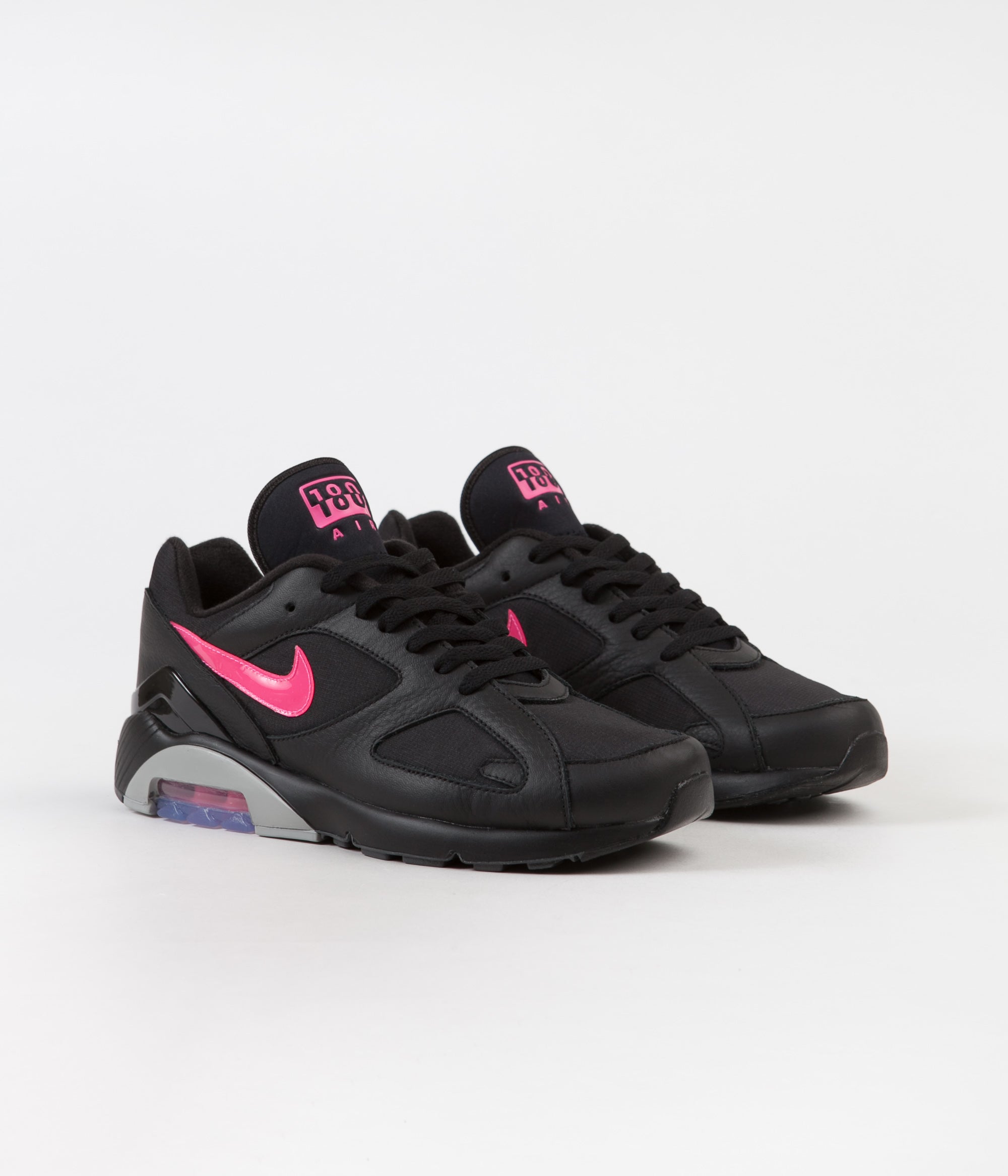 nike air max 180 black and pink