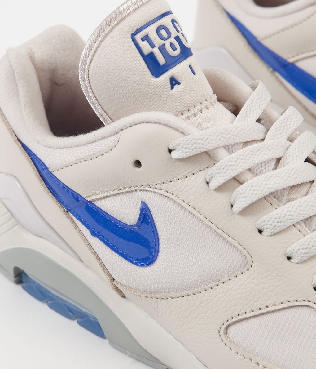 Nike Air Max 180 Shoes - Desert Sand / Racer Blue - Total Orange ...