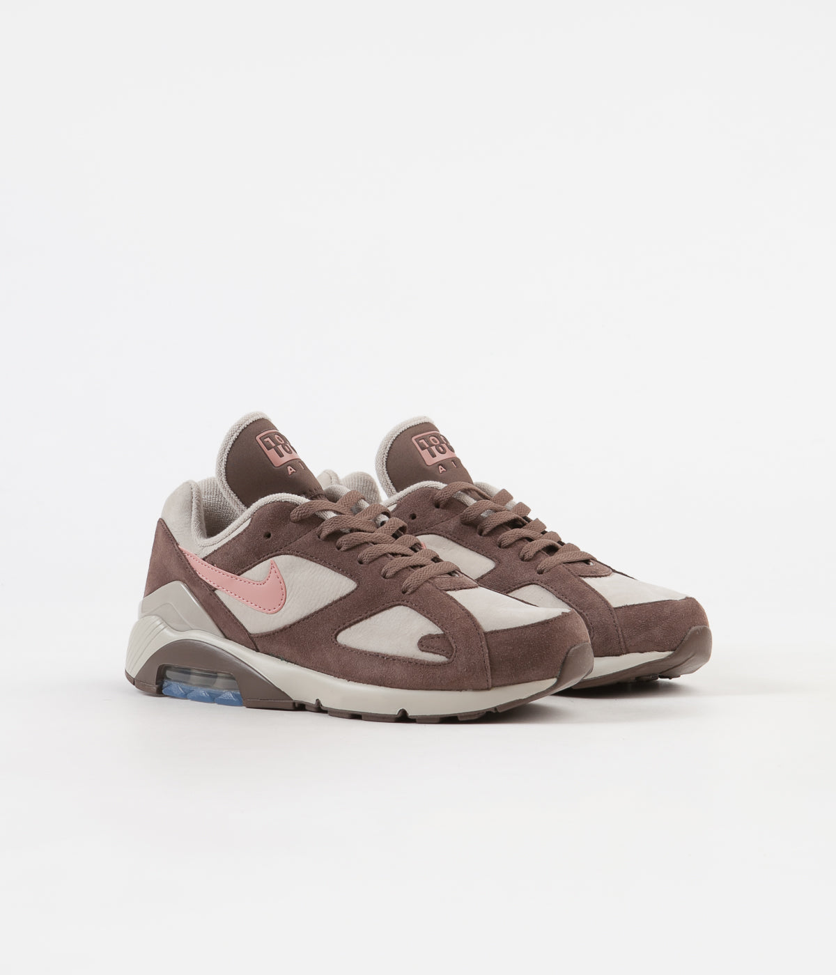 Air Max 180 Shoes - String / Pink - Baroque Brown Always in Colour