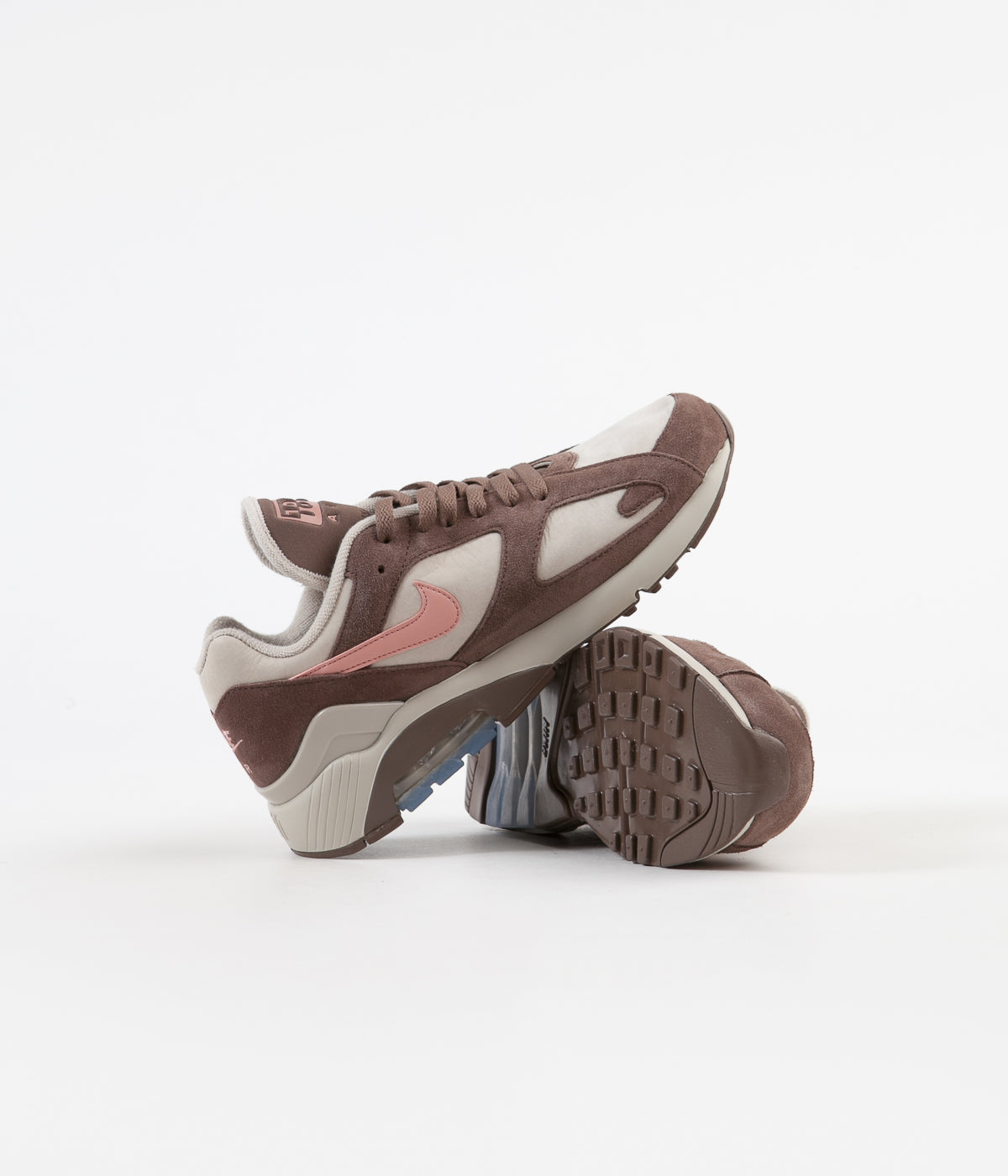 Air Max 180 Shoes - String / Pink - Baroque Brown Always in Colour
