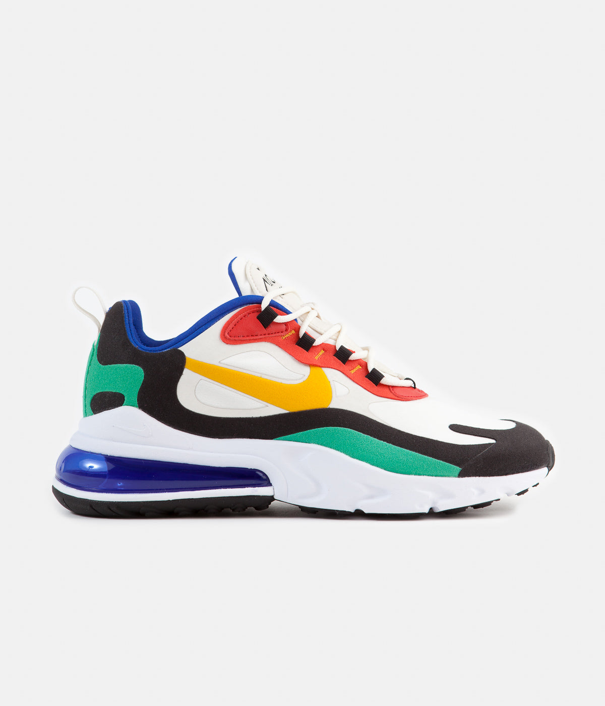 nike air max 270 react phantom gold & university red