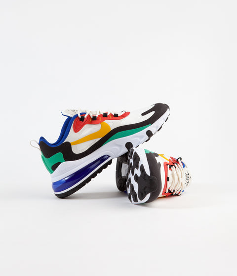 Nike Air Max 270 React Running Shoes Navy Blue FYY TUBE