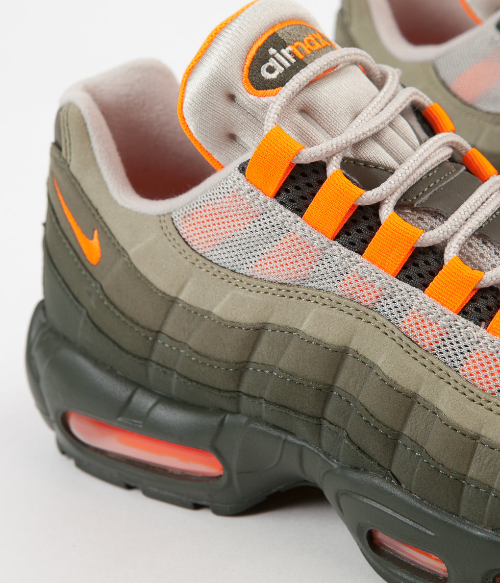 Nike Air Max 95 Og Shoes String Total Orange Neutral Olive Always In Colour