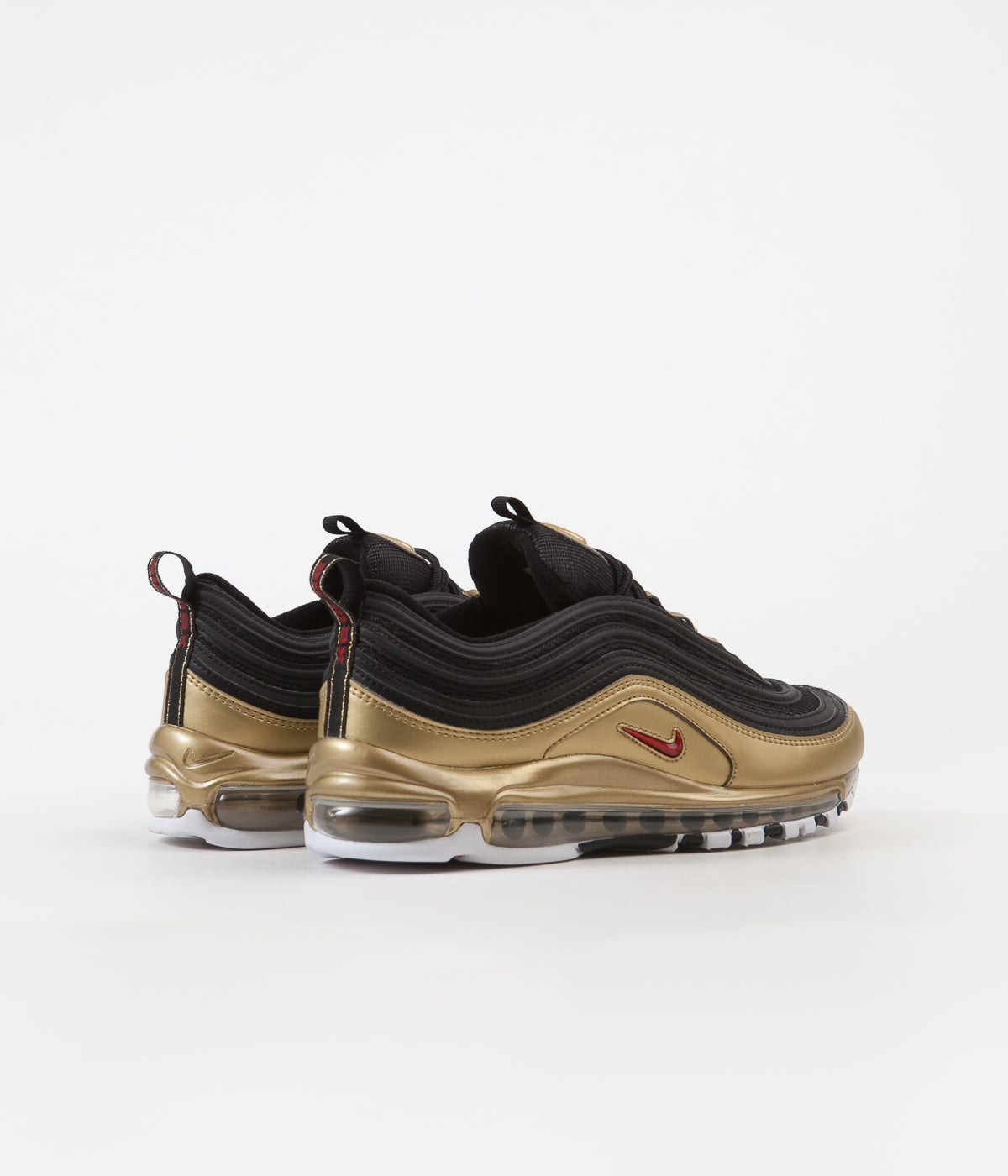 nike air max 97 gold and white