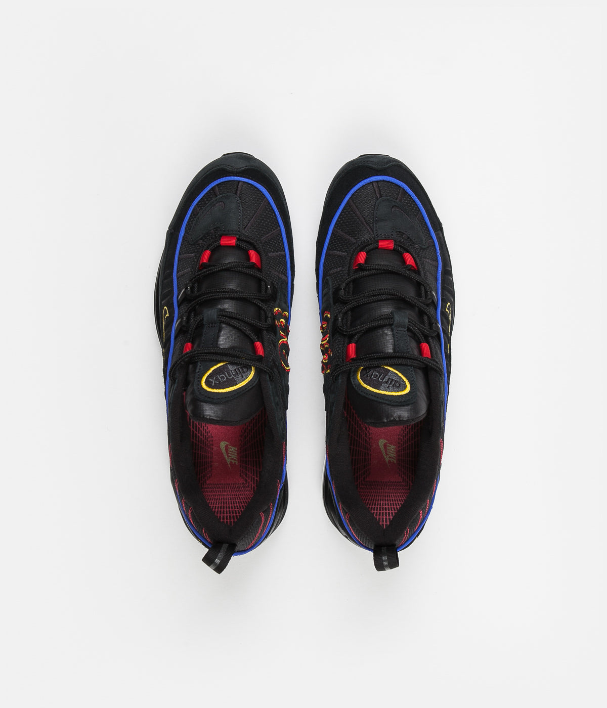 air max 98 black amarillo university red