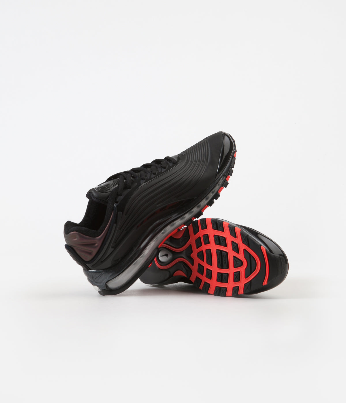 air max deluxe black crimson