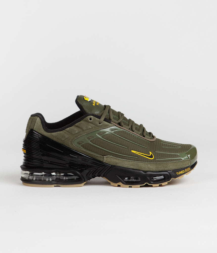 Nike Air Max Plus 3 Shoes - Medium Olive / Black - University Gold | Always  in Colour