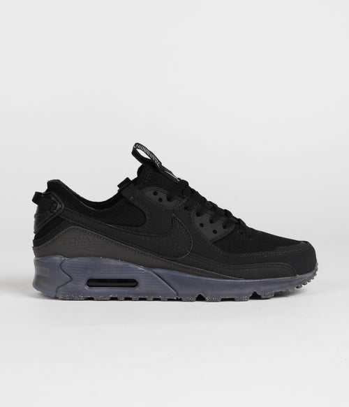 Nike Air Max 90 Shoes - Black / Dark Smoke Grey - Black | Always