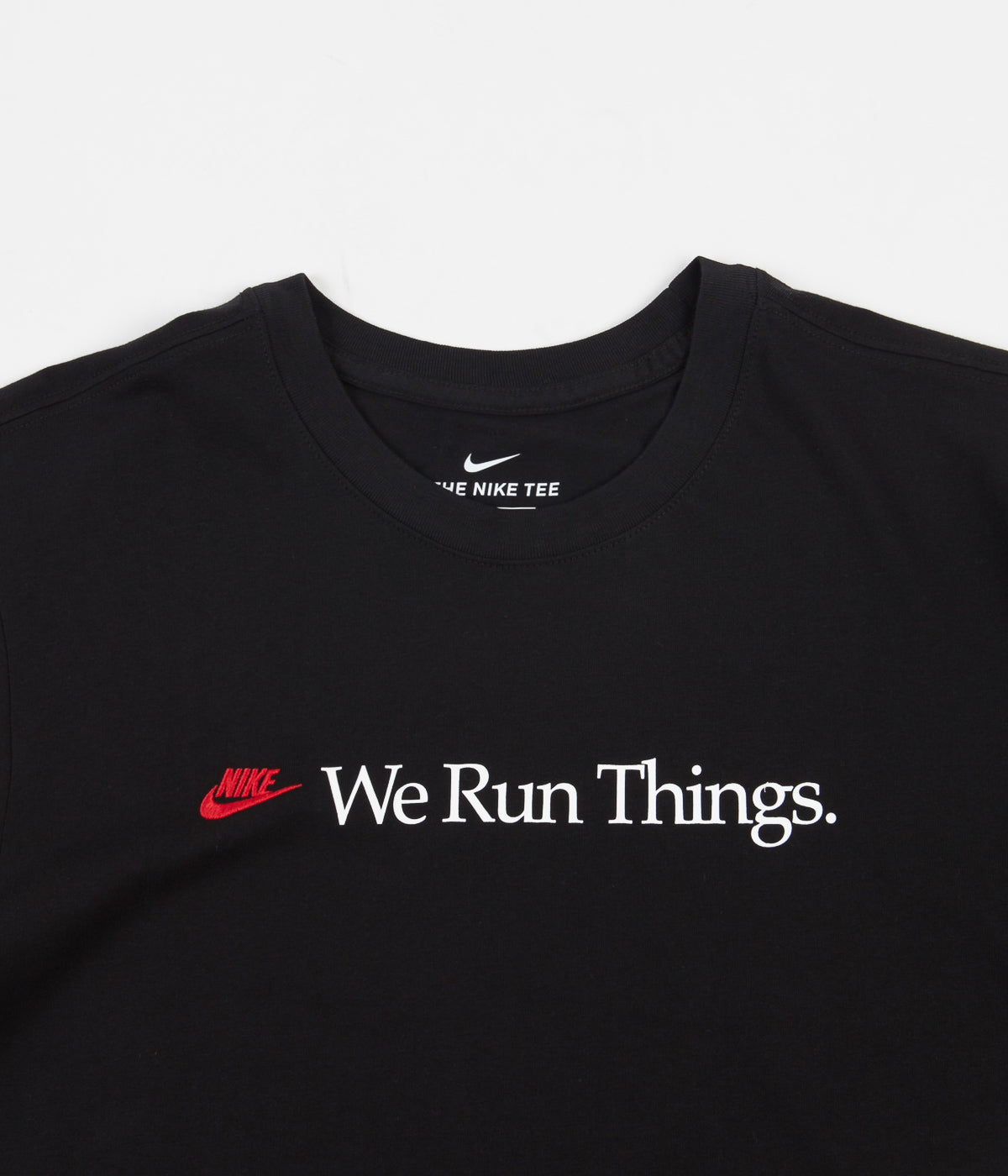 nike we run things shirt