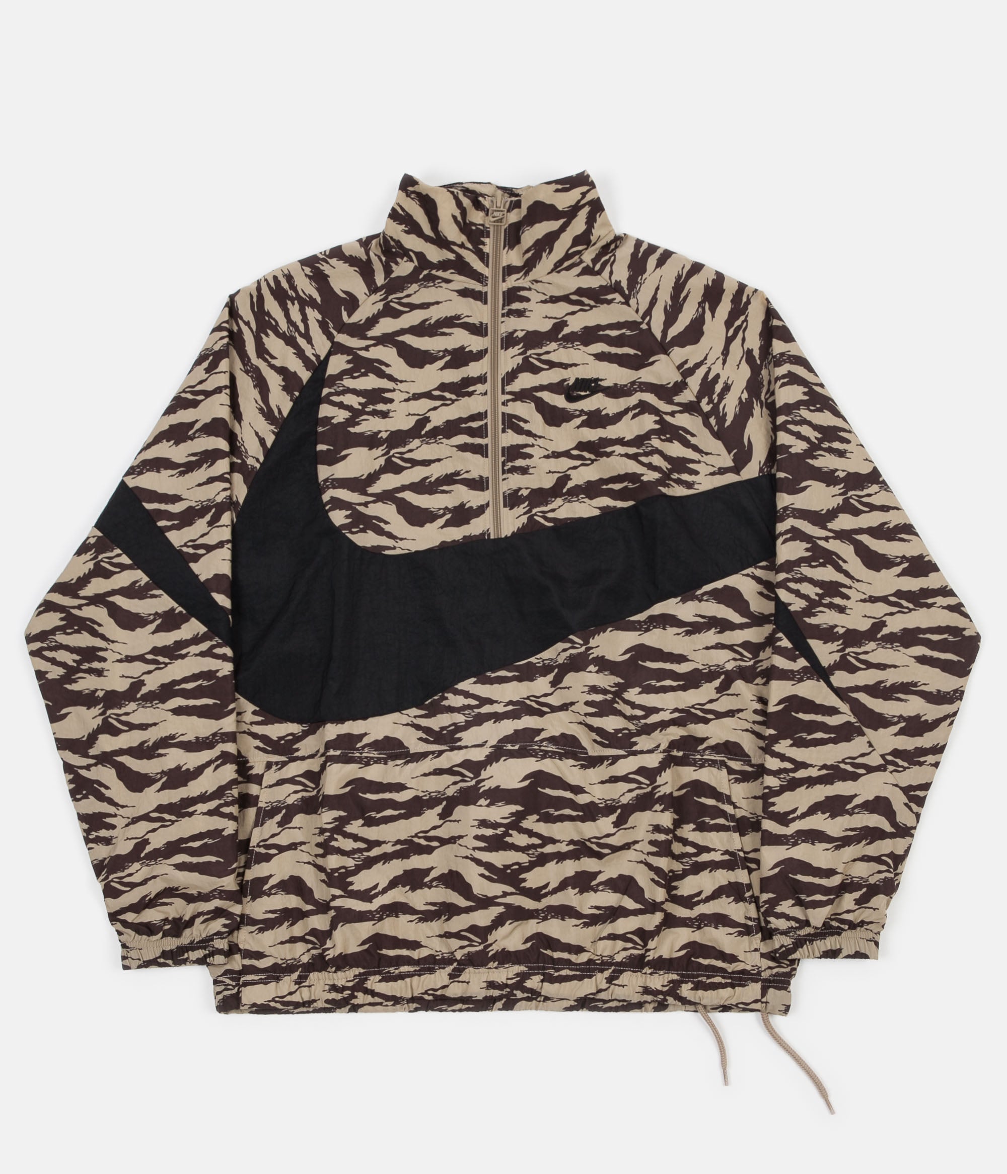 nike sportswear vw swoosh woven half zip jacket