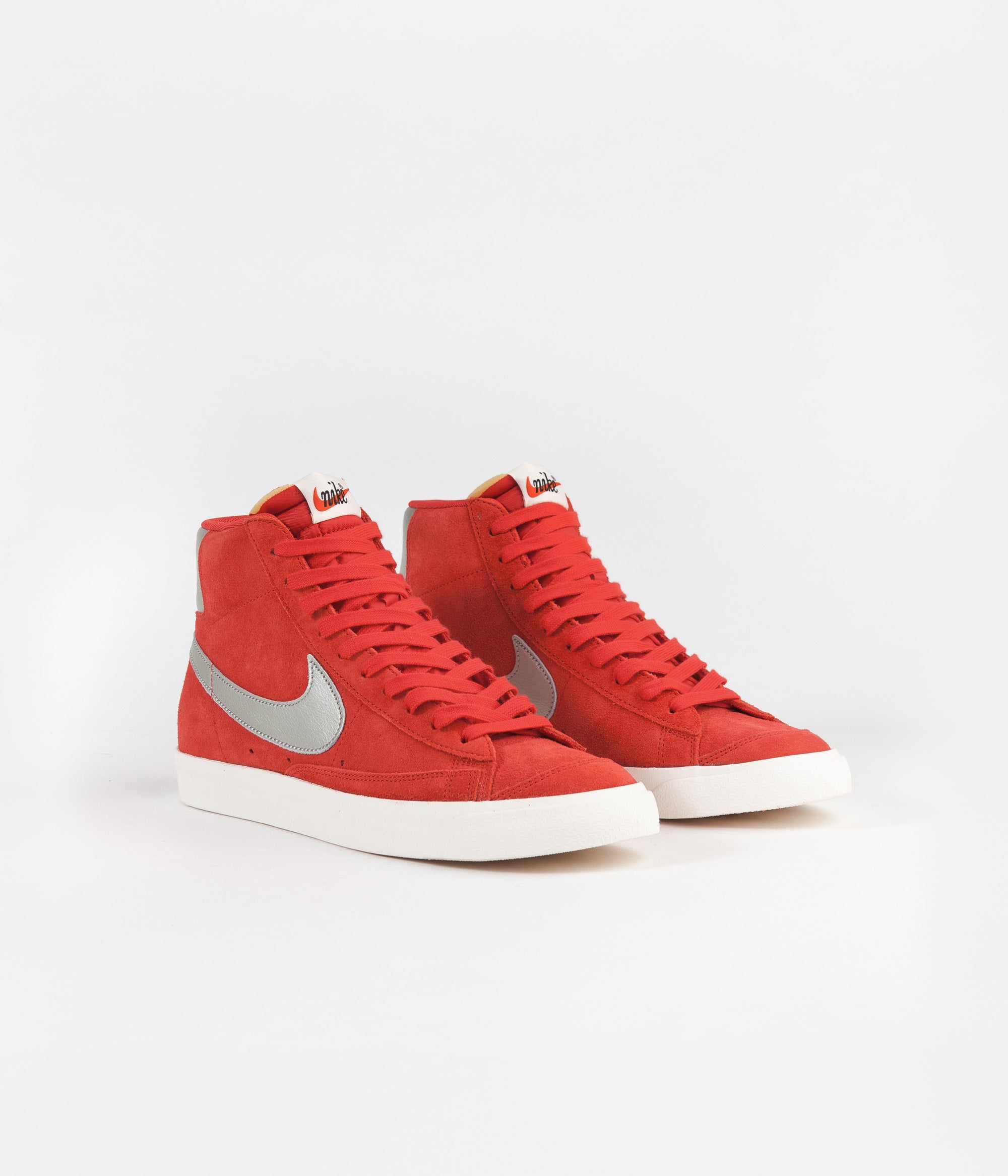 nike blazer red and white