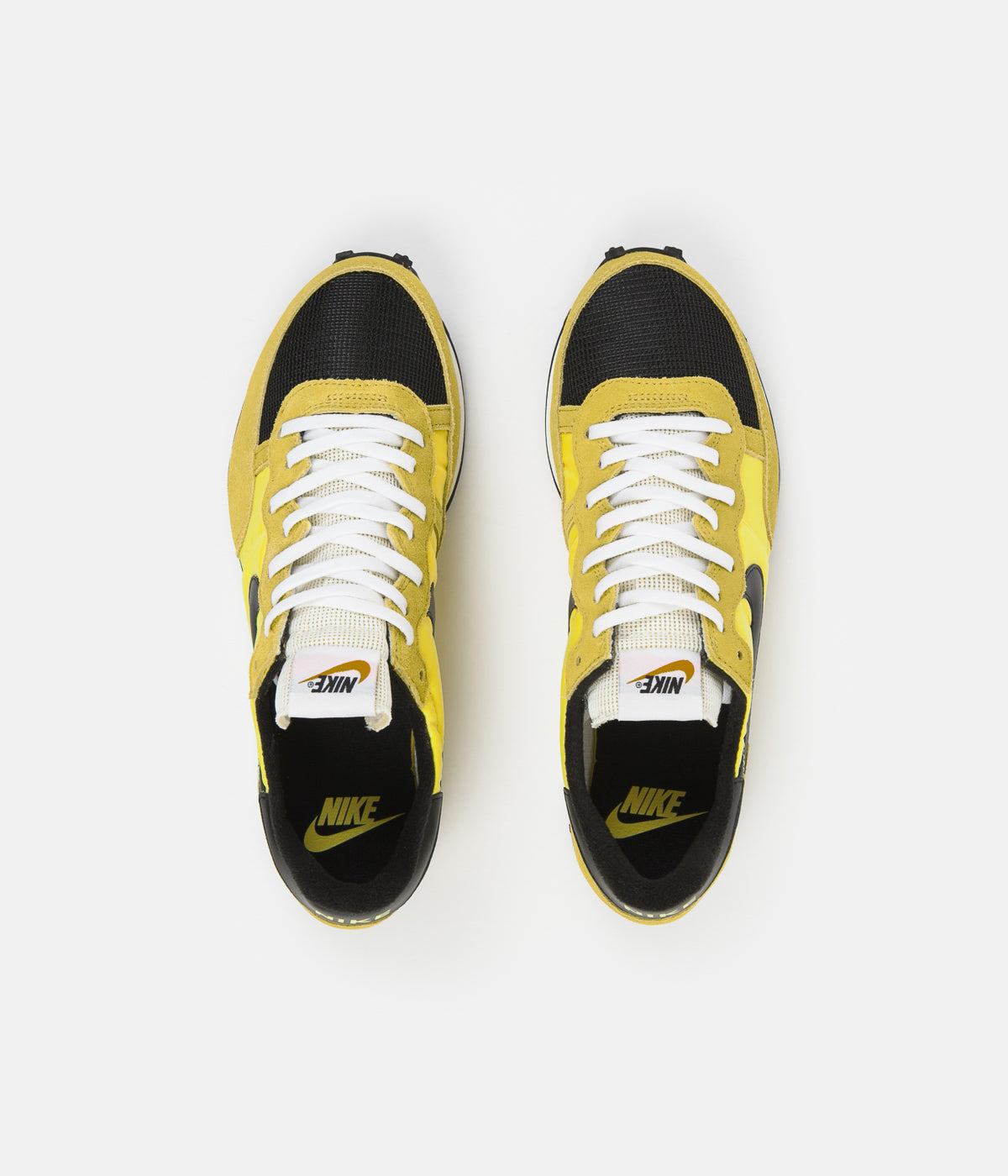 yellow and black nike shoes