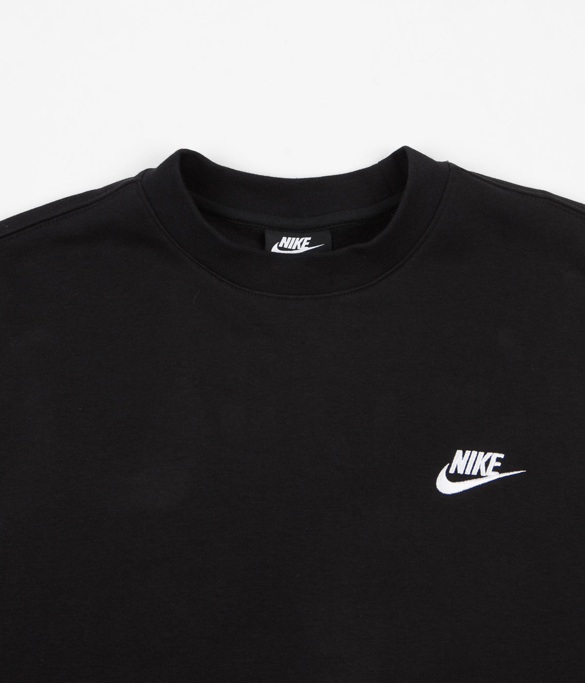 Nike Club Crewneck Sweatshirt - Black / White | Always in Colour
