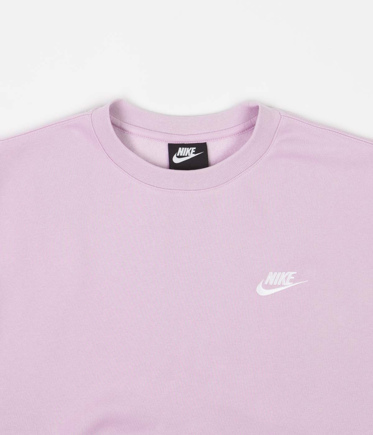 Nike Club Crewneck Sweatshirt - Iced Lilac / White | Always in Colour