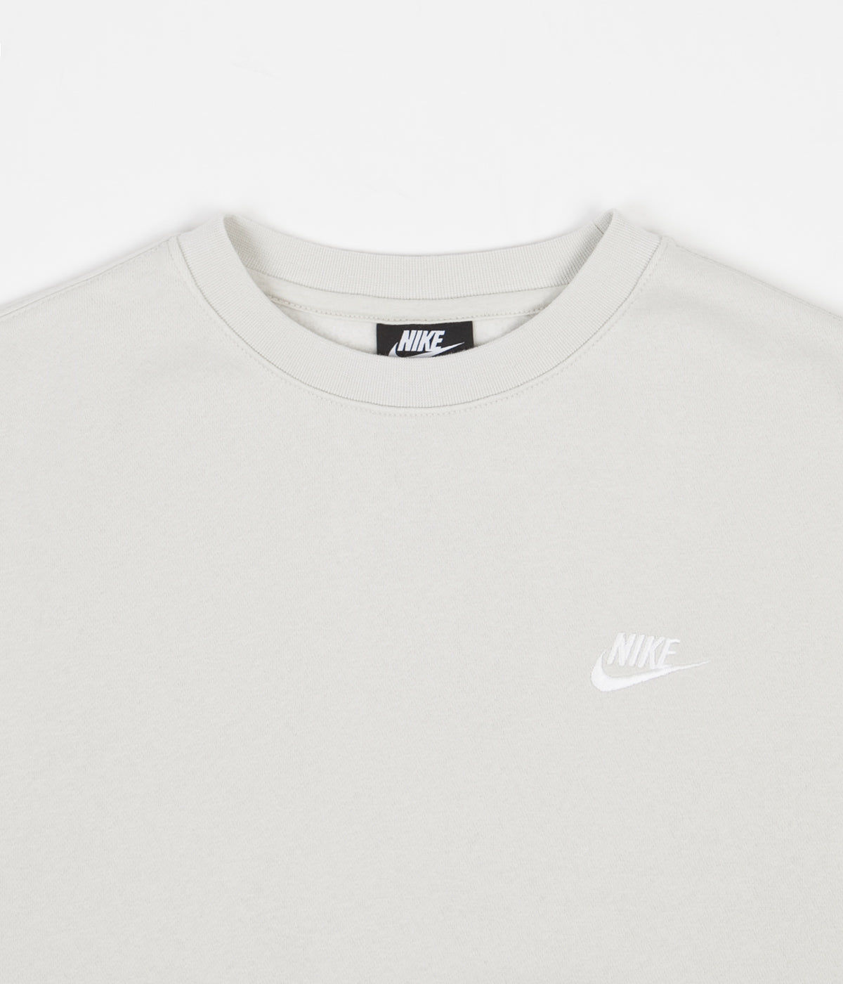 Nike Club Crewneck Sweatshirt - Light Bone / White | Always in Colour