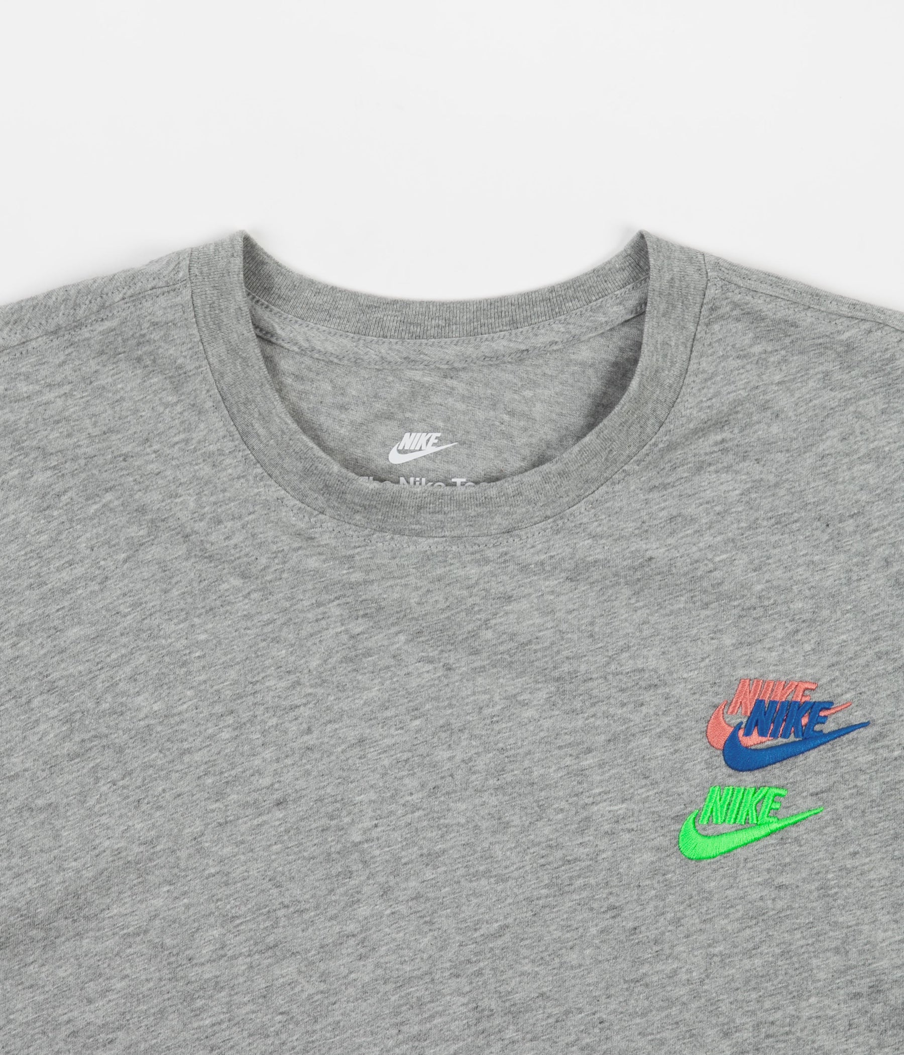 Nike Club Essentials T-Shirt - Dark Grey Heather | Always in Colour