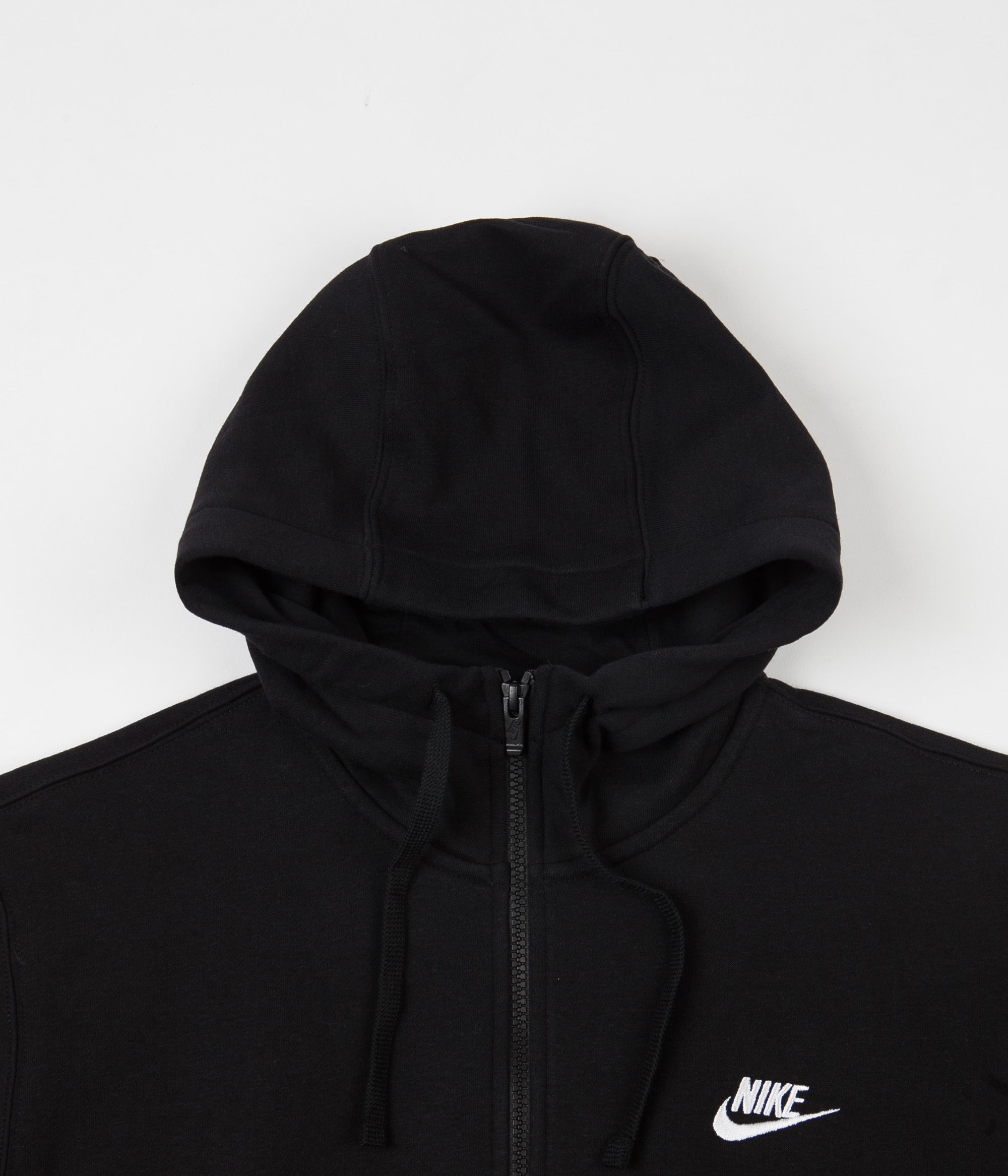 nike half zip club hoody