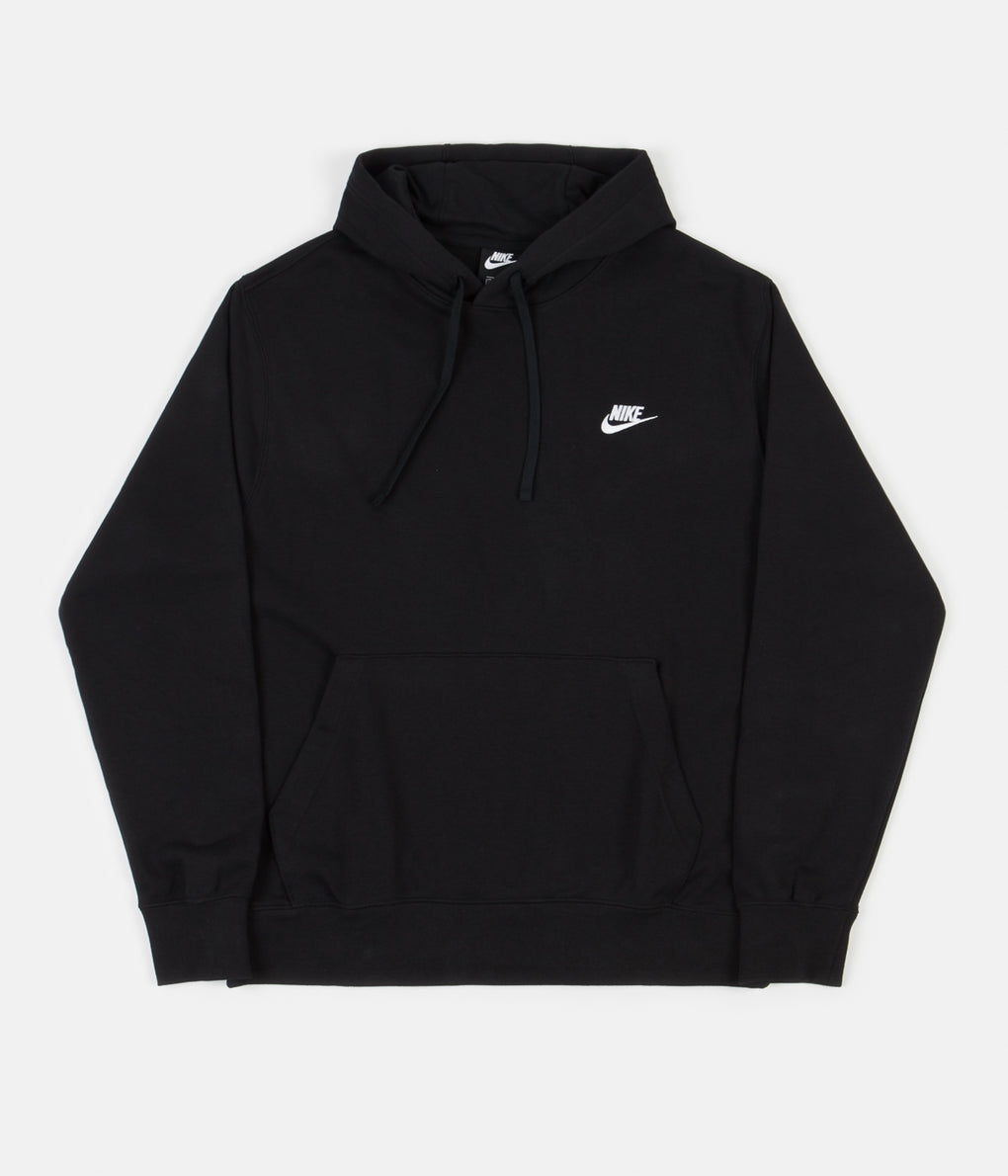 Nike Club Hoodie - Black / Black / White | Always in Colour