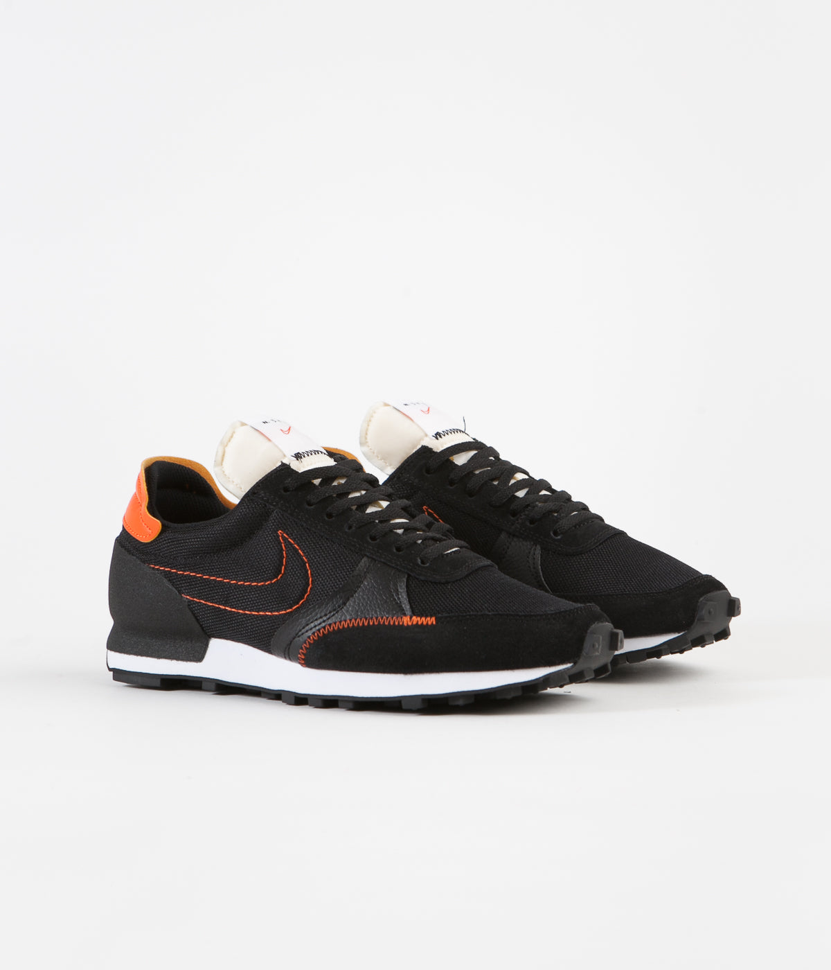 nike black orange shoes