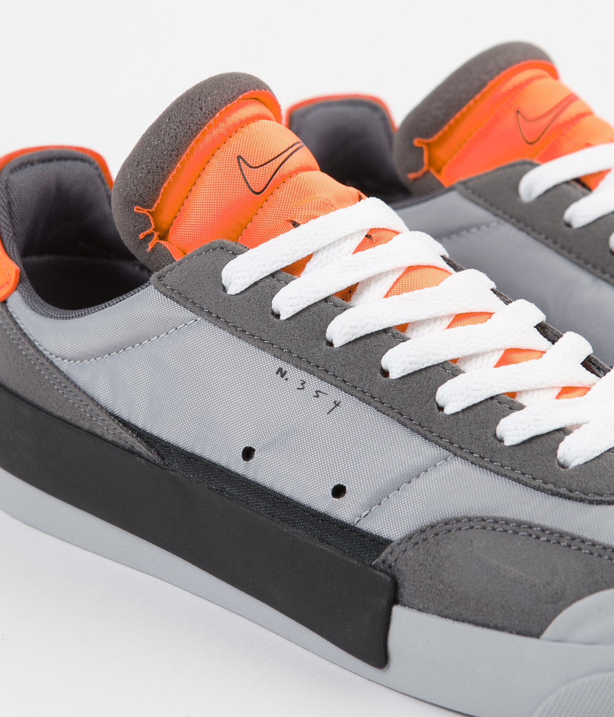 nike grey and orange