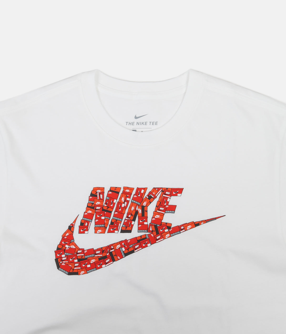 nike t shirt with shoe boxes