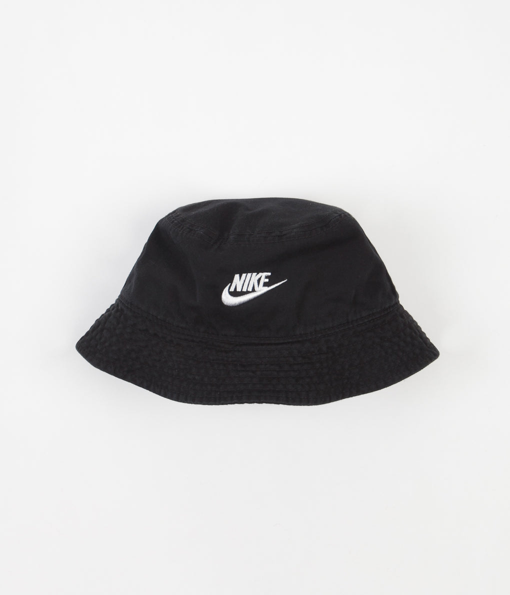 Nike Futura Wash Bucket Hat - Black / White | Always in Colour