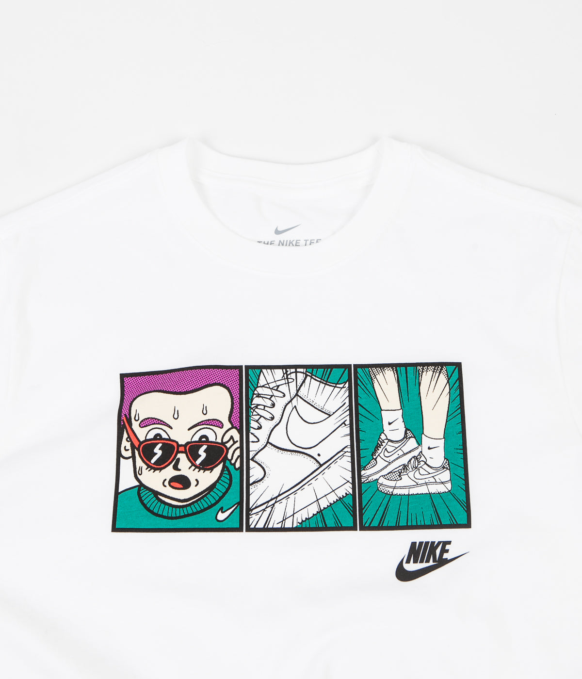 Nike Illustration T-Shirt - White / Black | Always in Colour