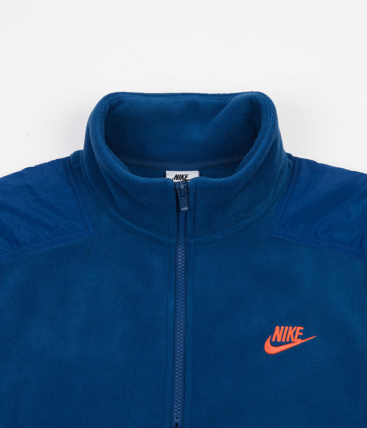 Nike 1/2 Zip - Court Blue / Orange | Always in Colour