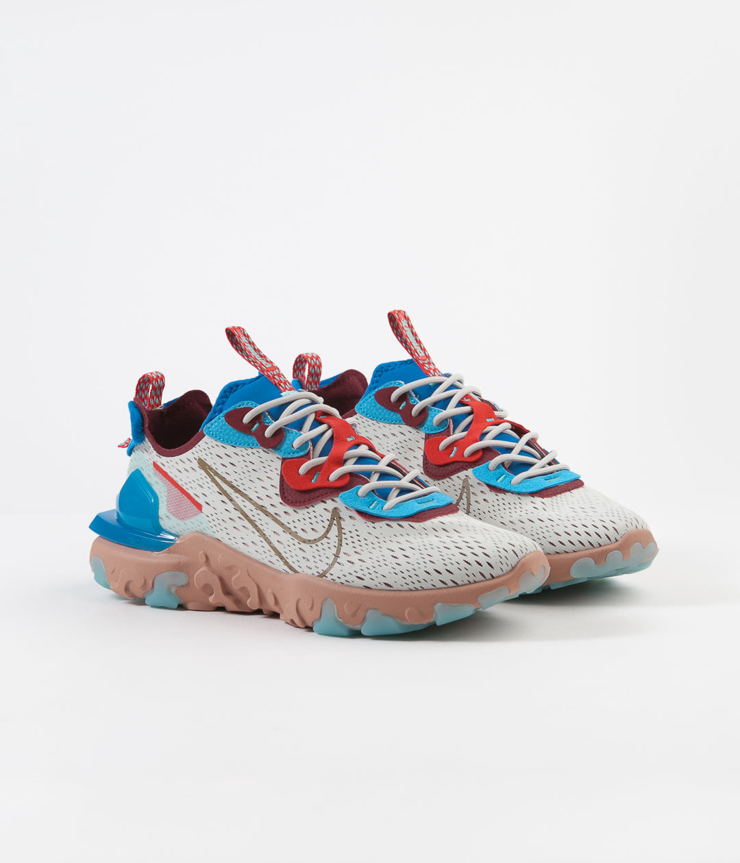 nike react vision light bone terra blush