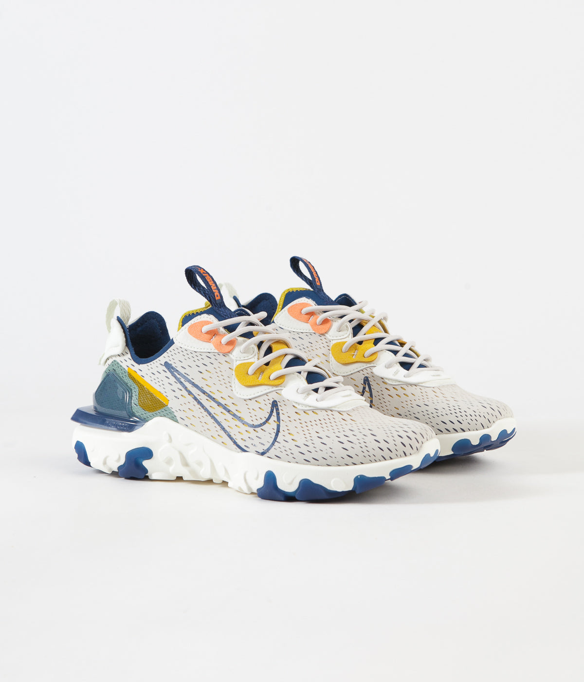 nike react vision trainers in light orewood brown
