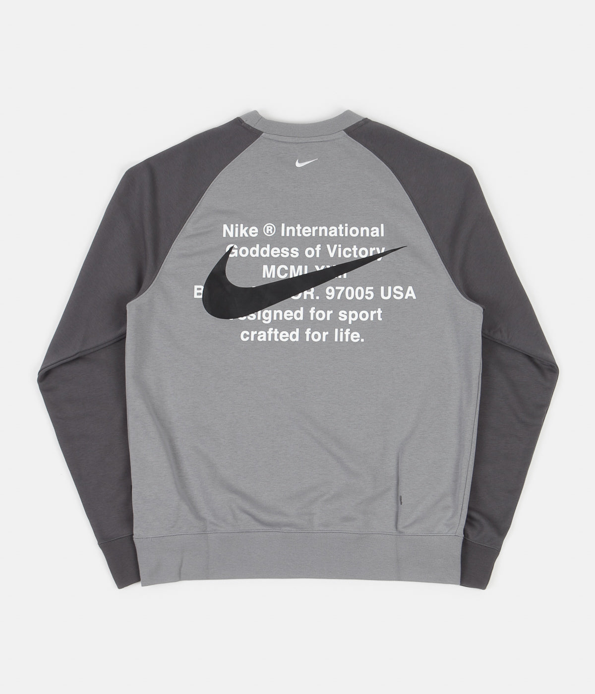 grey nike swoosh