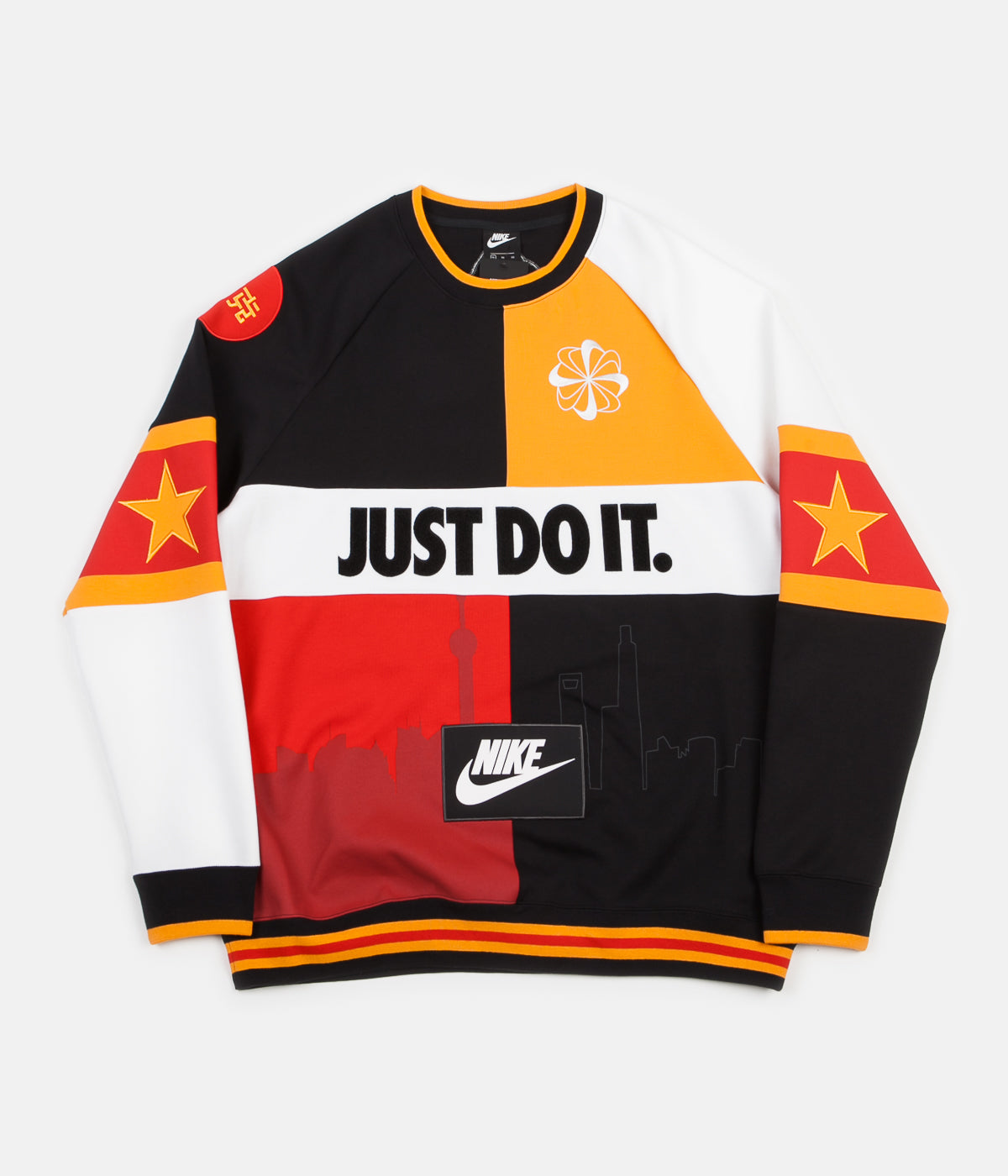 nike just do it sweatshirt black