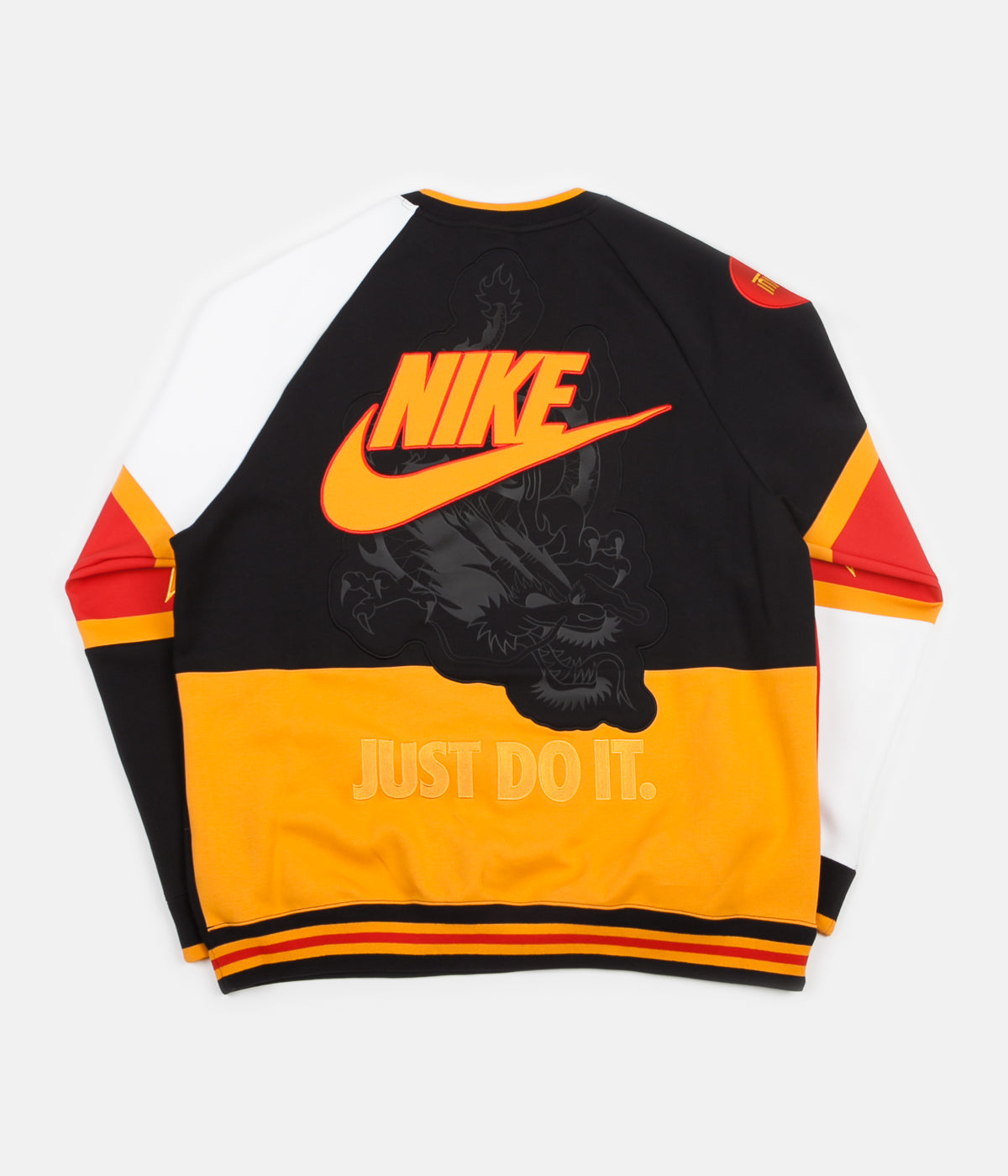 black and gold nike jumper