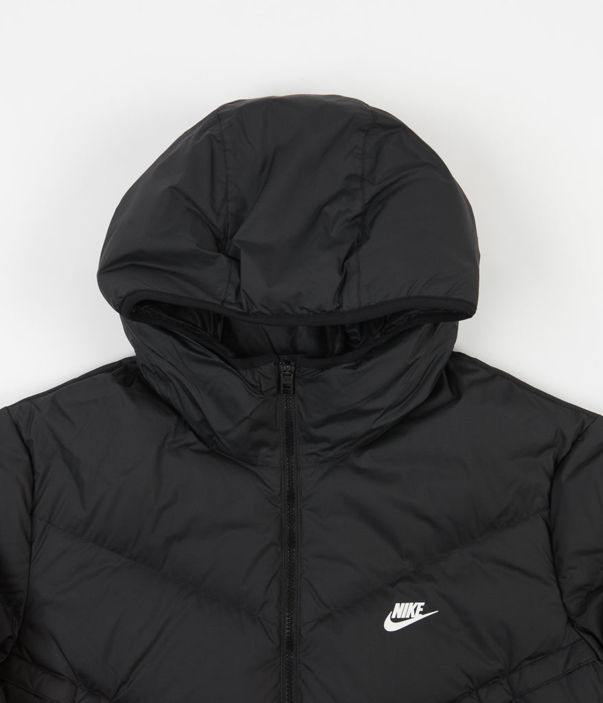 Nike Storm-FIT Windrunner Hooded Jacket - Black / Black / Black / Sail ...