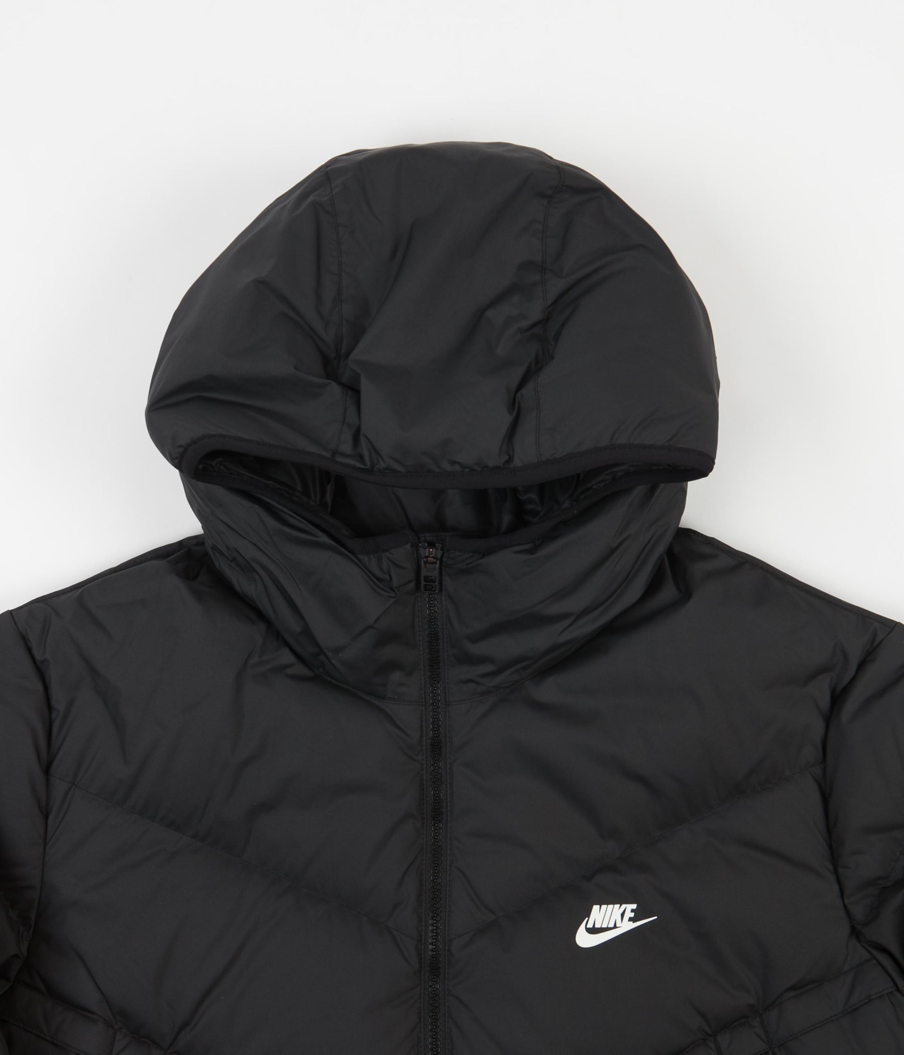 Nike Storm-FIT Windrunner Hooded Jacket - Black / Black / Black / Sail ...