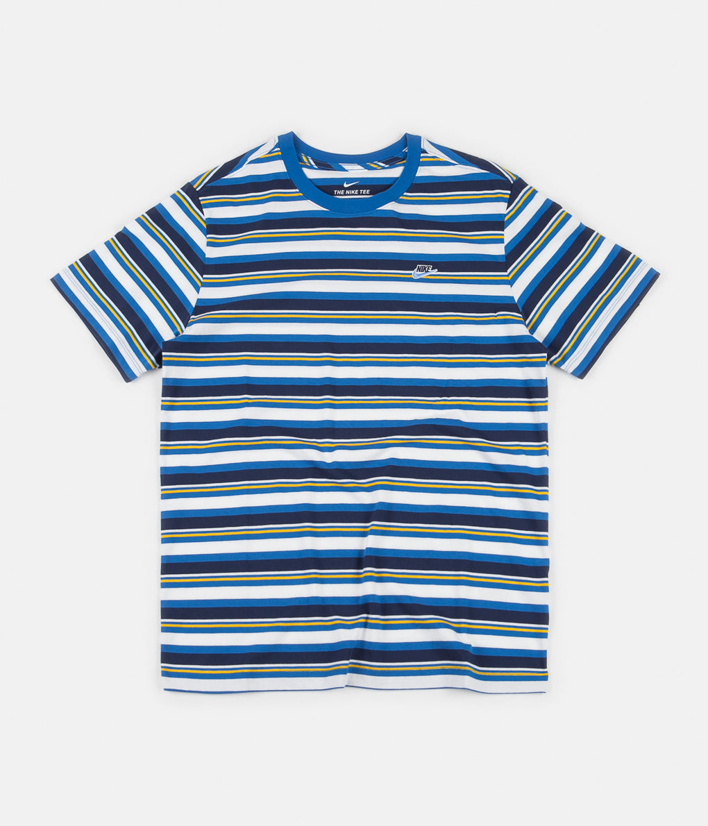 Nike Stripe T-Shirt - Battle Blue | Always in Colour