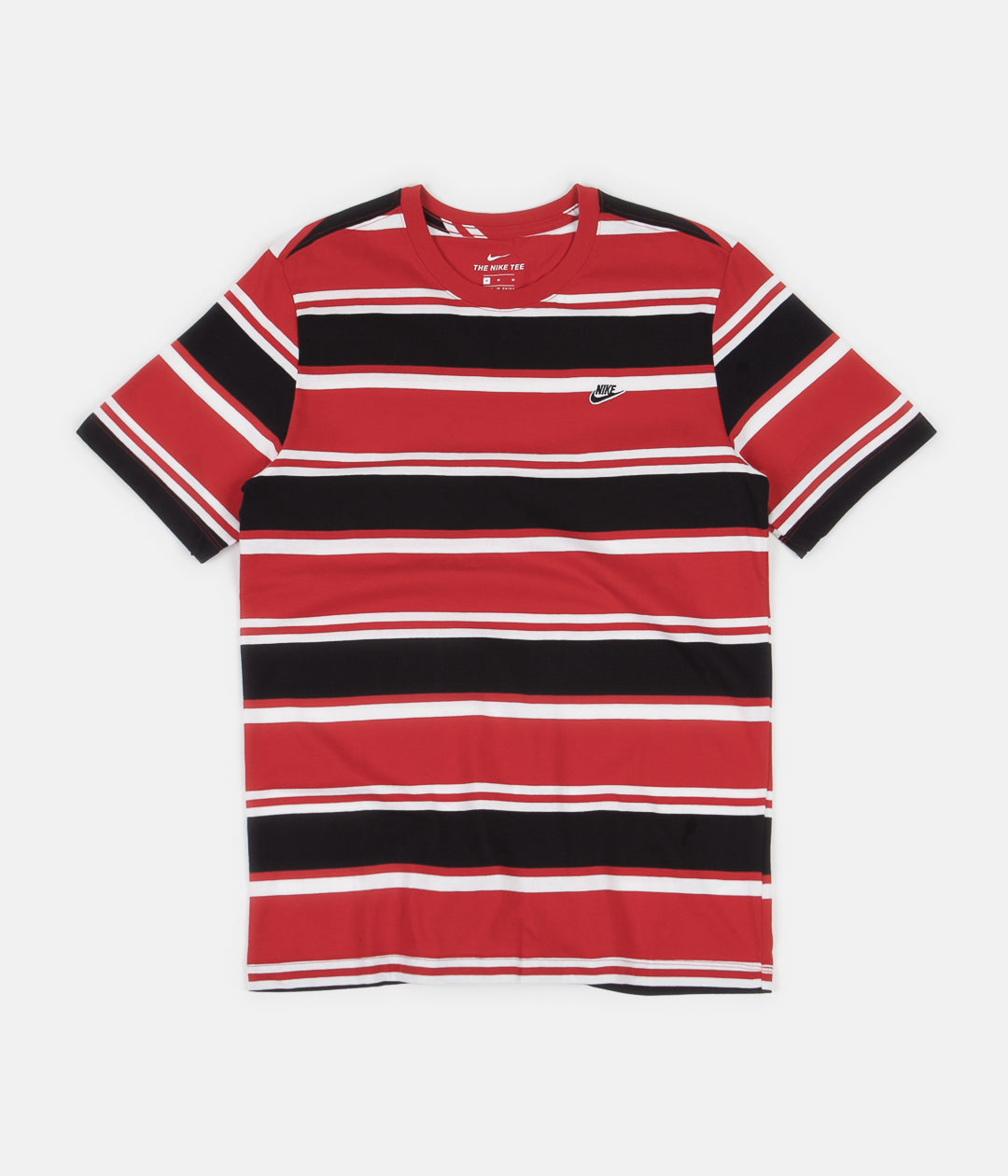 nike red and black t shirt