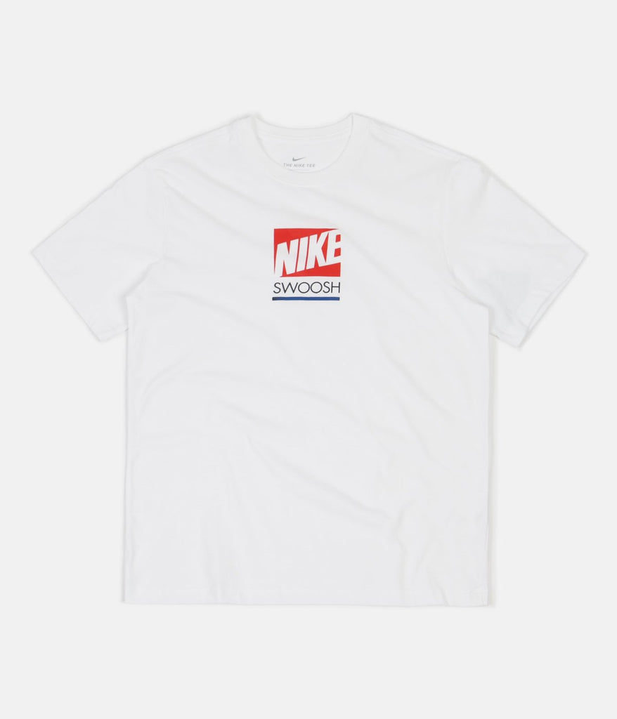 Nike Swoosh Block T-Shirt - White | Always in Colour